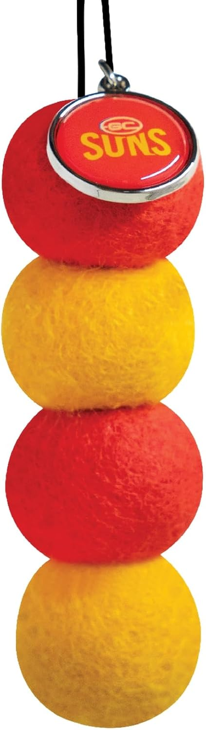 Roadtrip Essential Gold Coast Suns Reusable Car Air Freshener Set image number 3