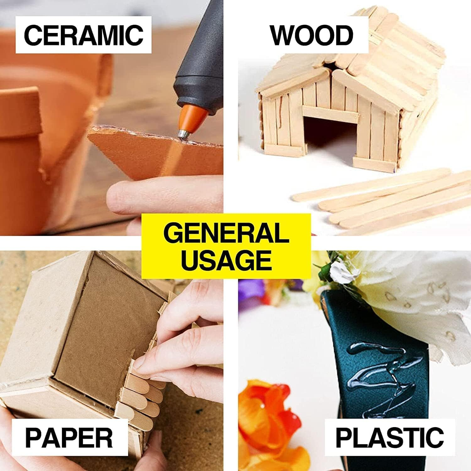 Handy Hardware 40W Hot Glue Gun and Carry Case, Fast Heating and Easy to Use for DIY Projects image number 4