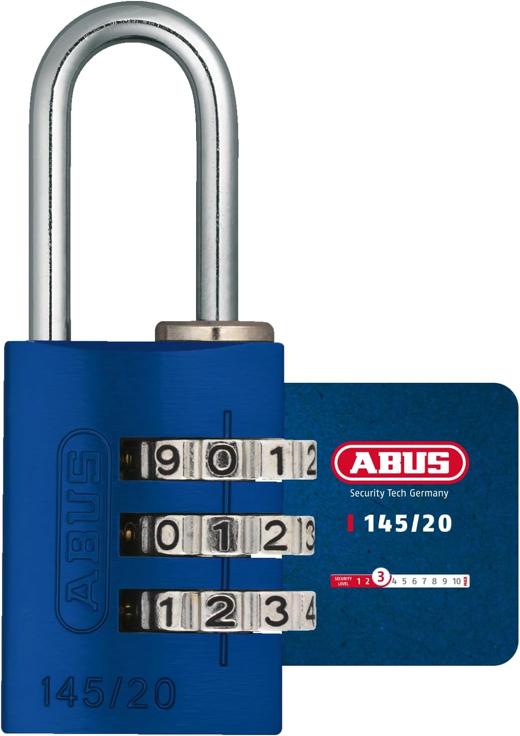Padlock Combination Aluminum 30Mm Green