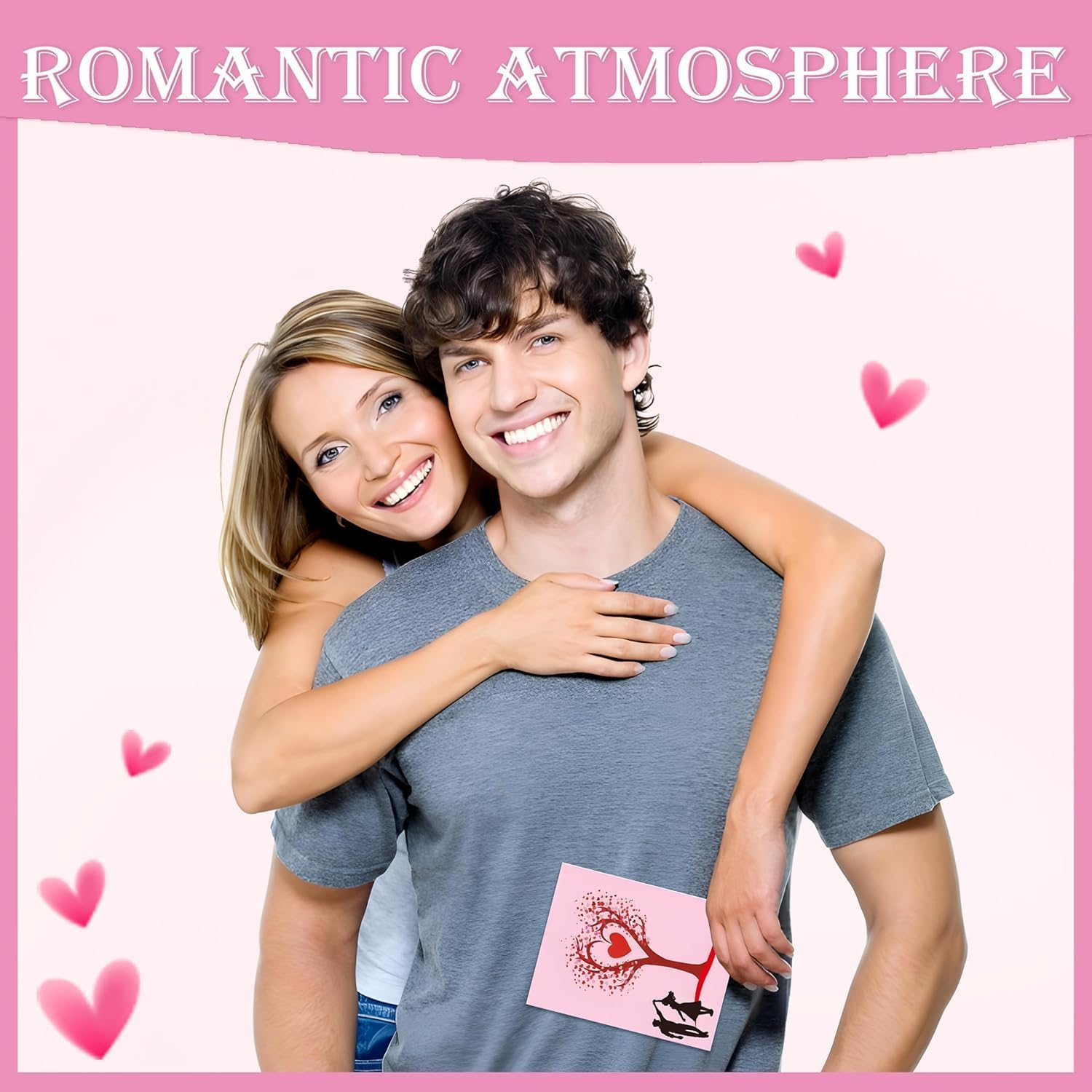 Pop up Valentines Card 3D Love Tree Hearts Romantic Greeting Card to Boyfriend, Girlfriend, Wife Husband, Loved Anniversary Card, Wedding Card, Valentine Gift Birthday Gift image number 5