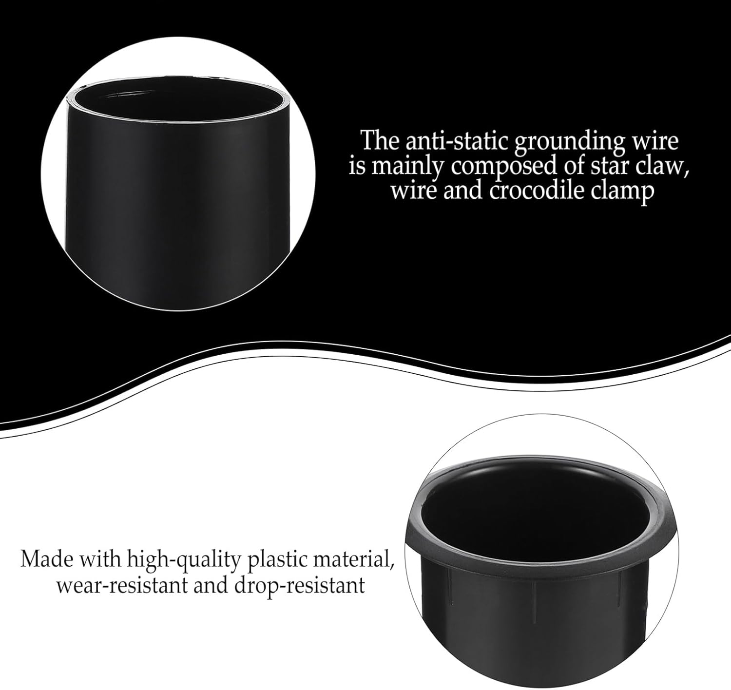 SOIMISS 5 Pcs Plastic Woofer Box Port Tube Speaker Air Outlet Bass Reflex Tube 60X110Mm Speaker Accessory Parts Home Audio