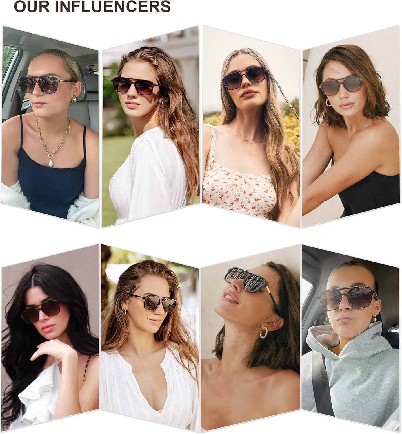 SOJOS Retro Aviator Sunglasses for Women Men, Trendy Rectangle Womens Mens Shades Sun Glasses SJ2202