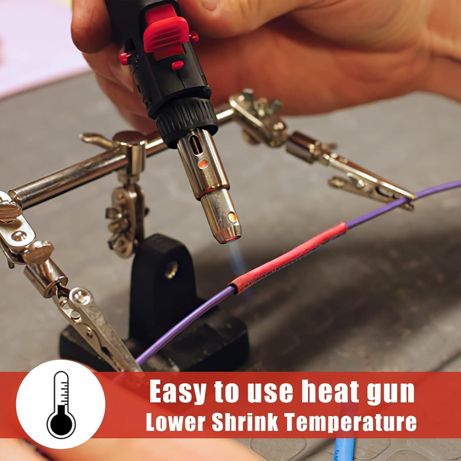 Mingzhuinc Heat Shrink Tubing, 328 Pcs Electric Insulation Tube Kit, Industrial Shrink Wrap Tube for Cable Wire Repair image number 2