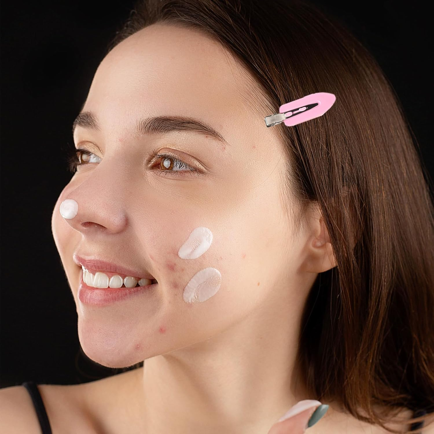 RTRTGS Pack of 48 Seamless Hair Clips, Hair Pin Curl Clips, No Bending, Hair Clips, No Kinks, No Kinks, for Hairstyles, Makeup, Styling Clips for Hairdressing Salon image number 5