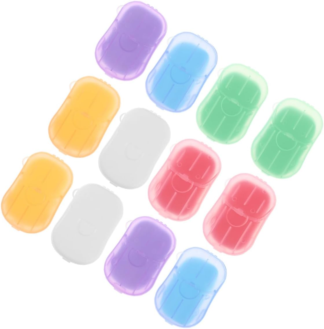 Abaodam Compact Travel Soap Sheets Hand Wash Soap Sheets Pp Material for Outdoor Activities image number 6