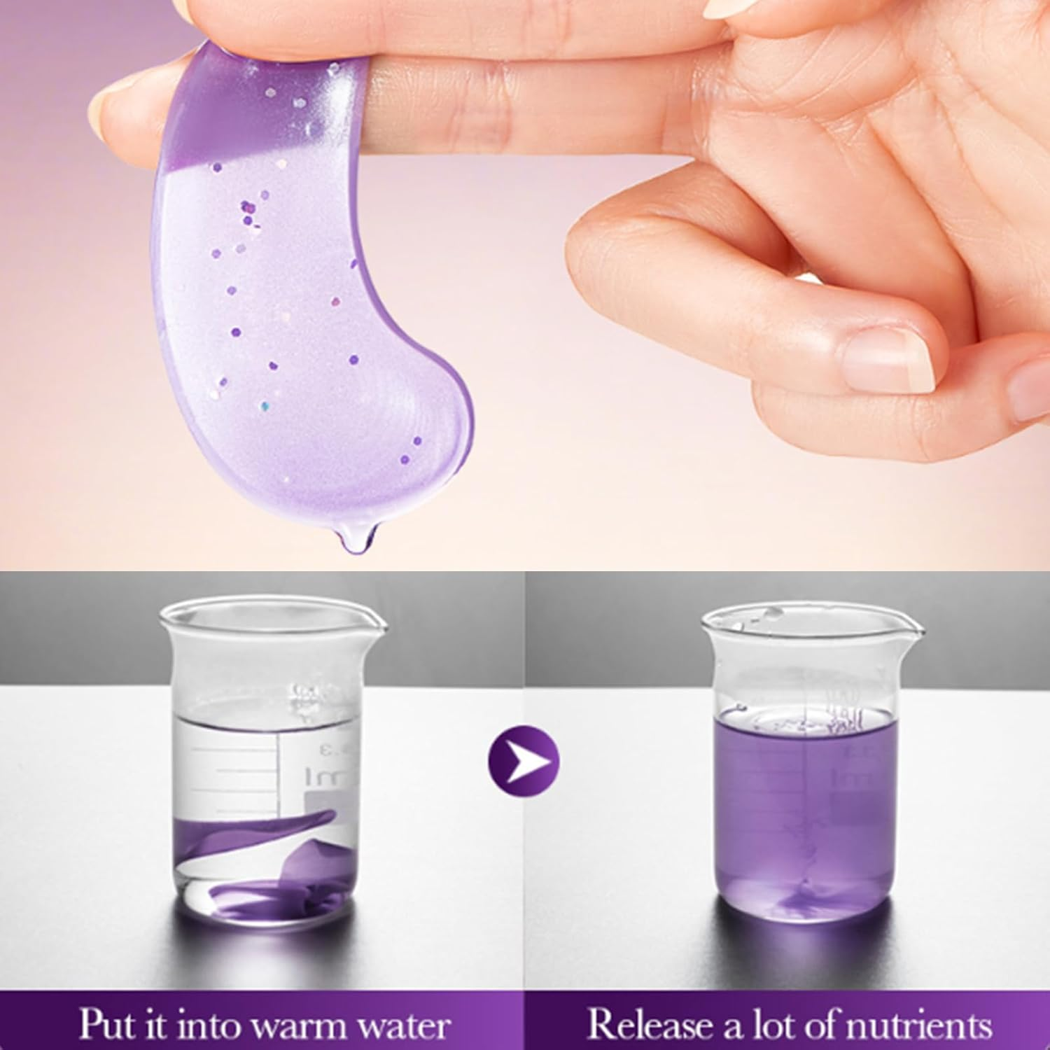 16 Pairs Collagen under Eye Patches, Hydrating & Anti-Aging Gel Pads for Dark Circles, Travel-Friendly Skincare Set for Women image number 3