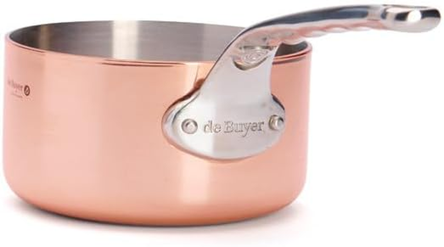 De Buyer 6406.14 Inocuivre Stainless Steel Saucepan, 2 Mm Thick, 14 Cm Diameter image number 3