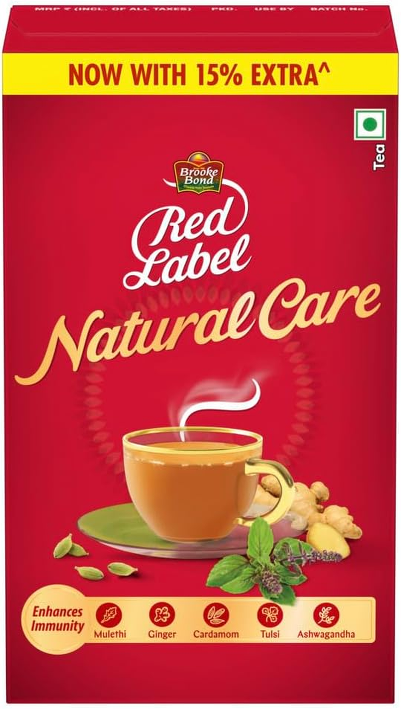 Brooke Bond Red Label -Natural Care(5 Ayurvedic Ingredients) 500G image number 2