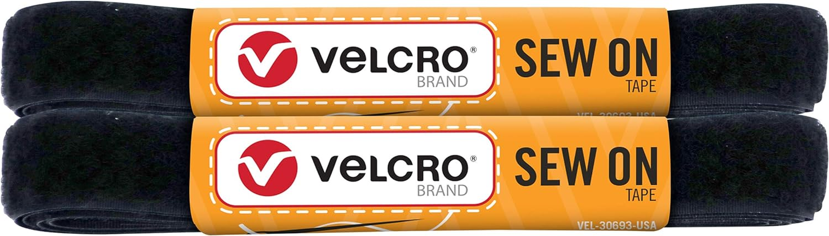 Velcro Brand Sew on Tape 15Ft X 3/4 in Variety Pack 7 Colors for Fabrics Clothing and Crafts, Substitute for Snaps and Buttons, Cut Strips to Length