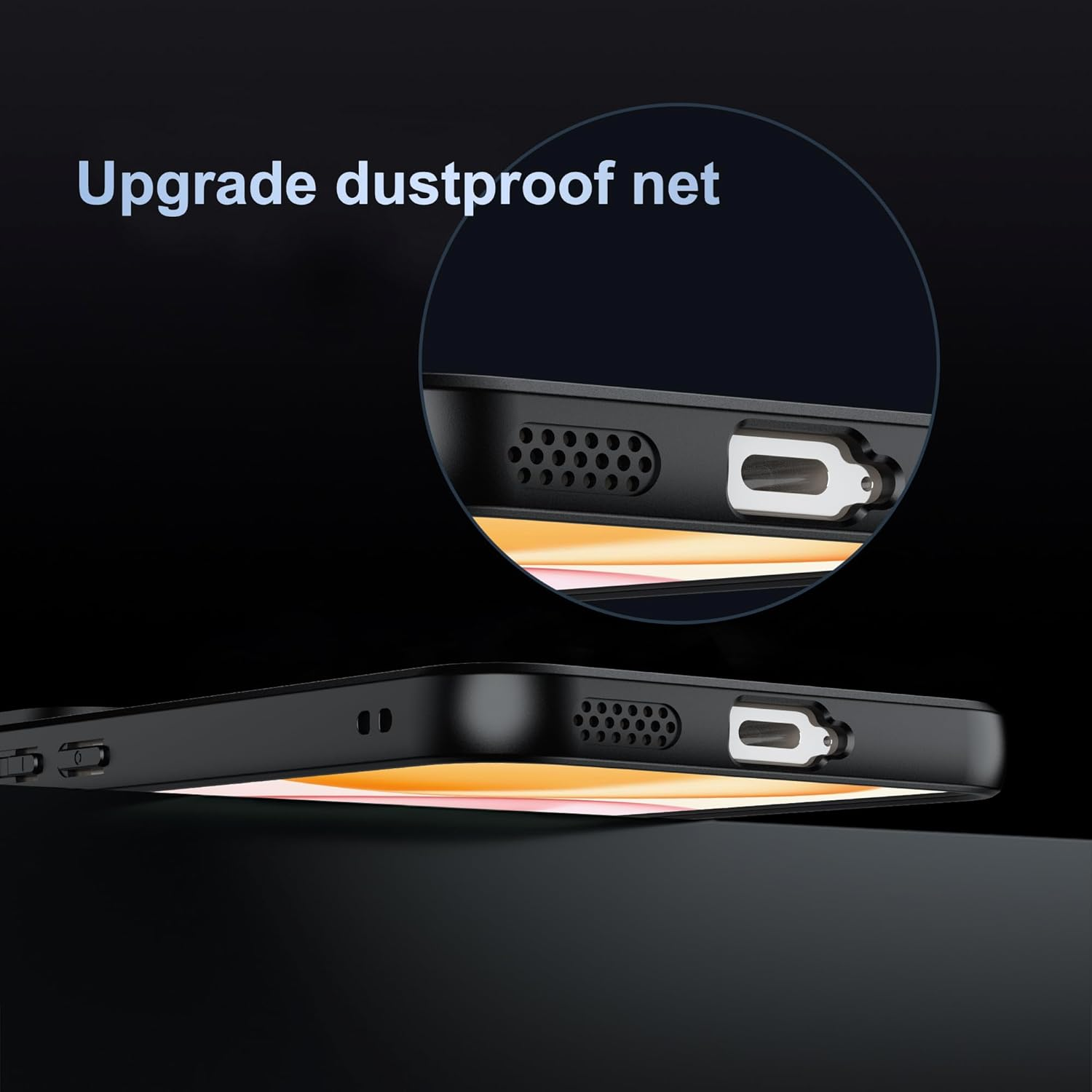 Lemxiee Case for Honor 400 Pro, Anti-Fingerprint, Fall Protection, Non-Slip, Flexible Silicone + Matte Acrylic Protective Mobile Phone Case image number 5