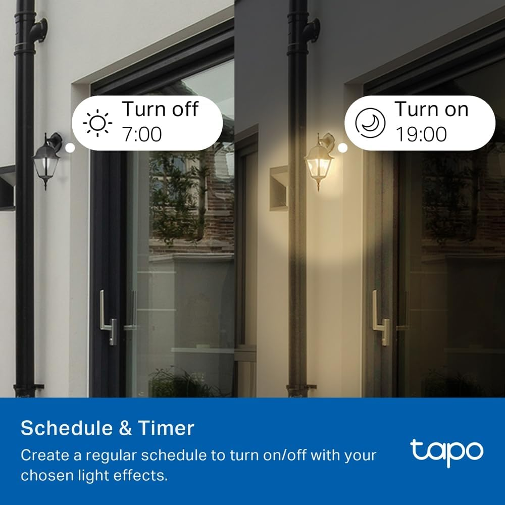 Tapo Tp-Link Smart Wifi Light Bulb, Multicolour, B38, E14, White Tunable, Dimmable, Smart Home, Schedule & Timer, Voice Control, APP Control, Group Control, Sync-To-Sound, Energy Monitor(Tapo L430C) image number 5