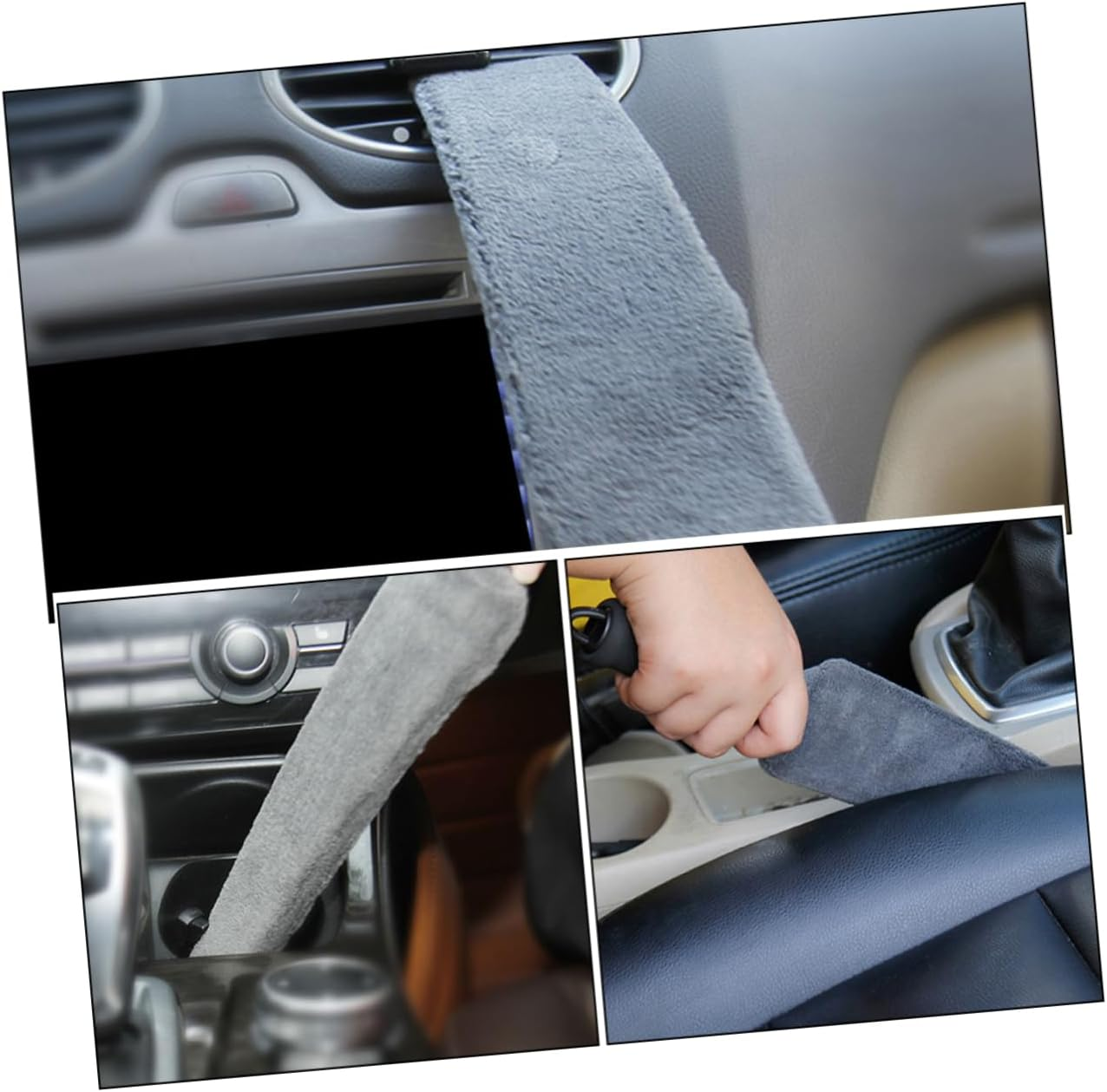 BESTOYARD Car Vent Cleaner Soft Brush Automotive Air Conditioner Outlet Dust Sweeping Mini Duster Cleaning Tool for Car Interior image number 3