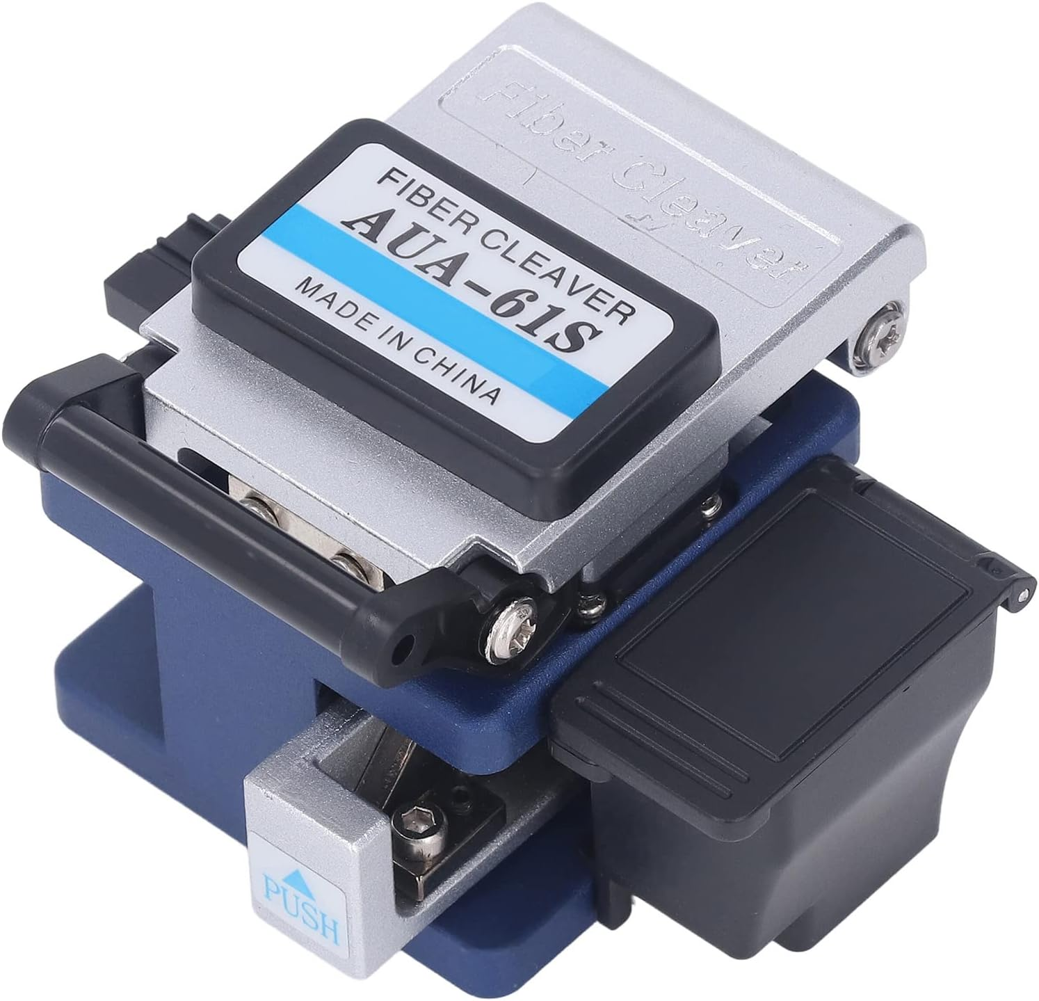 Optical Fiber Cleaver, High Precision FTTH Fiber Optic Tools with 32000 Cleaves, Optical Fiber Stripping Cutter Tool, Cold Connection Tools, Fiber Equipment Used in FTTH image number 2