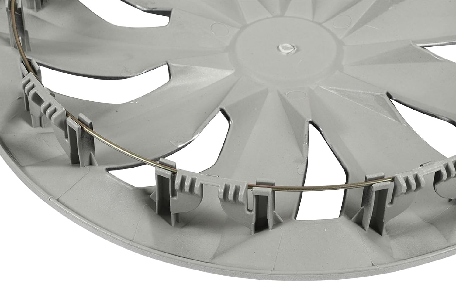 4Pcs Universal Hubcap Wheel Rim Protector ABS Impact Resistant Wheel Cover Hubcap Replacement, 16In Hubcap Wheel Cover for Escape Ranger Most Cars image number 2