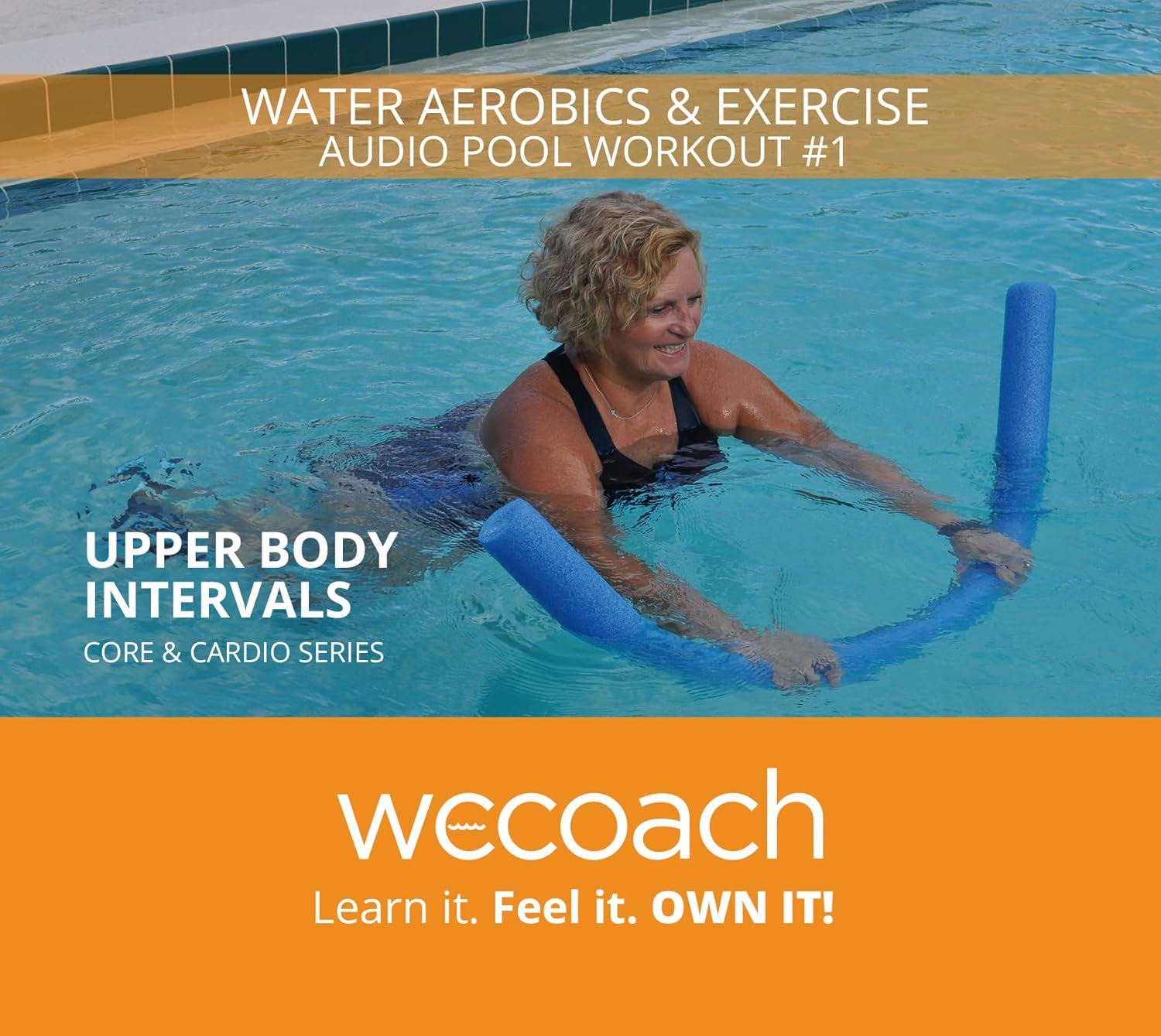 Water Aerobics & Exercise Workout #1 UPPER BODY INTERVALS (AUDIO CD) Core & Cardio Series image number 4