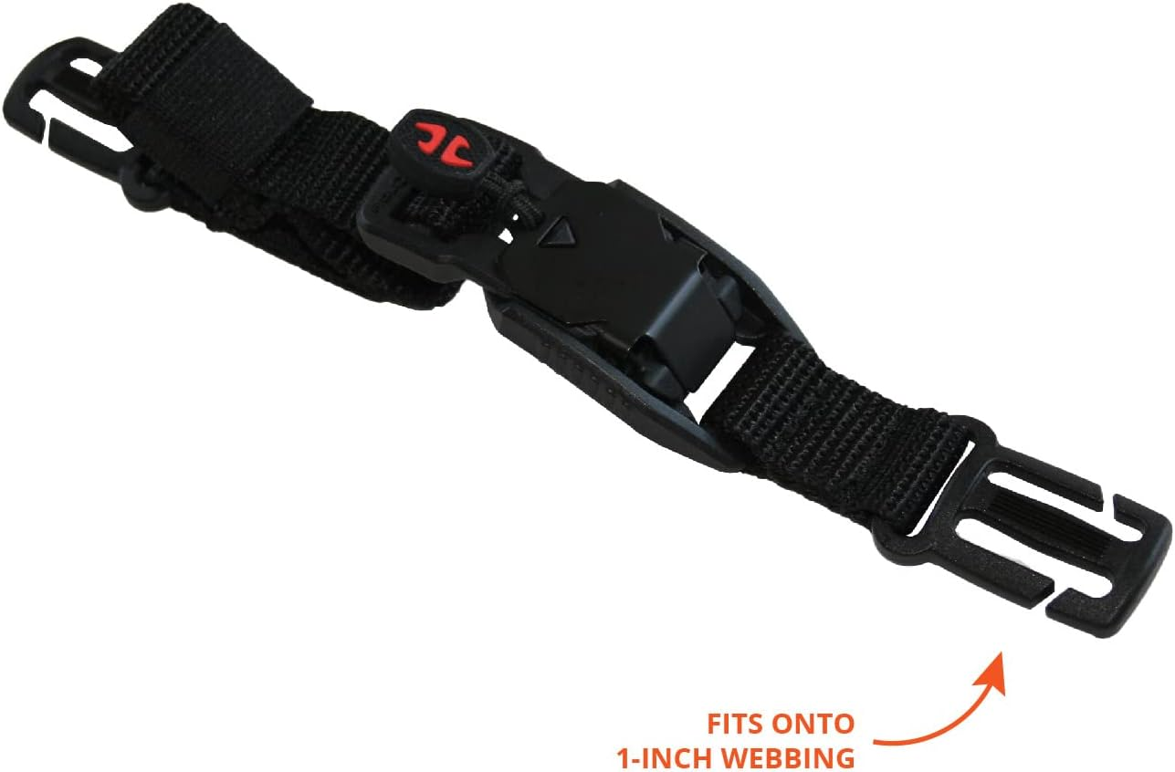 8TIMBER Stern Link with Fidlock Quick Release Magnetic Sternum Strap - Secure Adjustable Durable and Comfortable Perfect for Hiking, Commuting, and Travel - Compatible with Most Backpacks image number 2