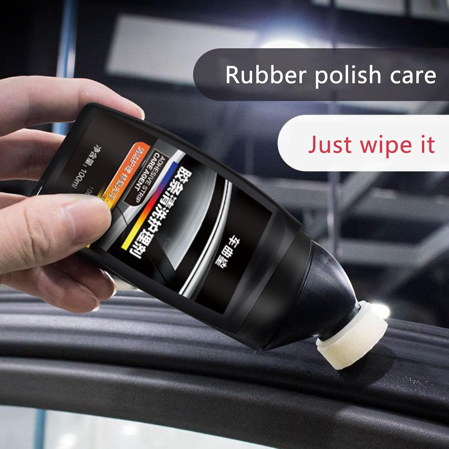 Rubber Seal Conditioner Spray,Car Lubricant Agent and Seal Strip Conditioner | Automotive Grease, Silicone Lubricant Spray, Multi-Purpose for Trunks, Rubber Seal, Window Helves
