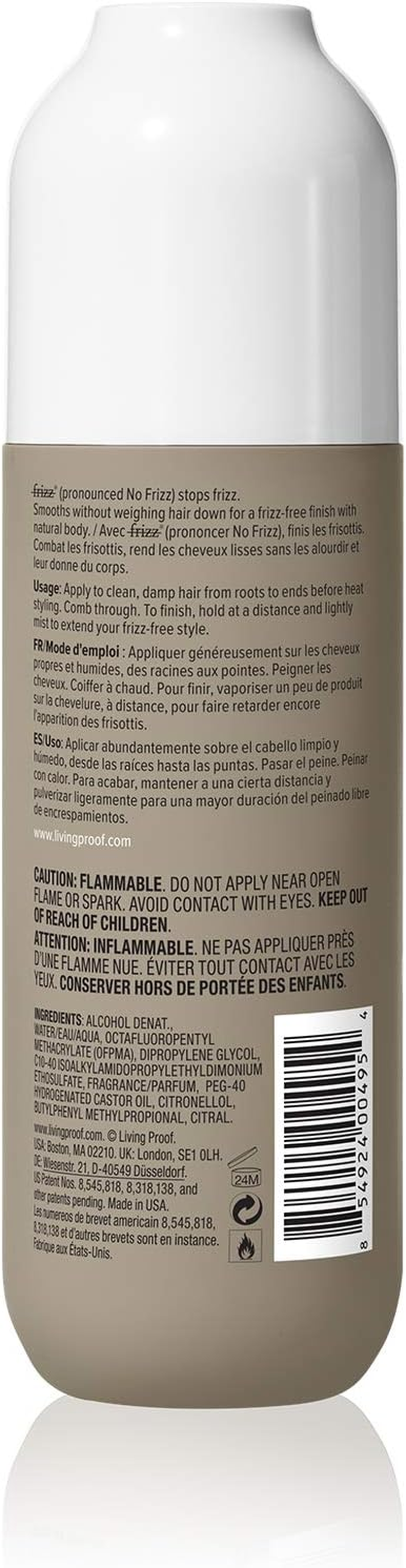 Living Proof No Frizz Weightless Styling Hair Spray, image number 6