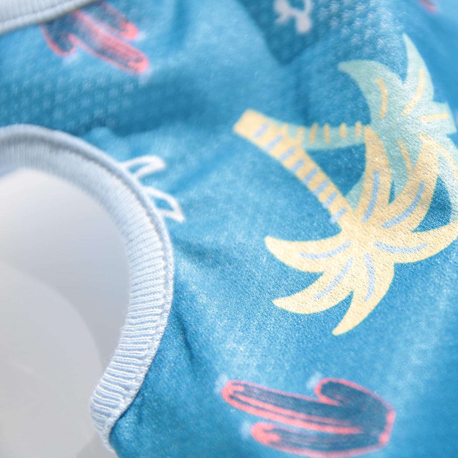 Dog Life Bug Guard Aloha Tank Blue Dog Small