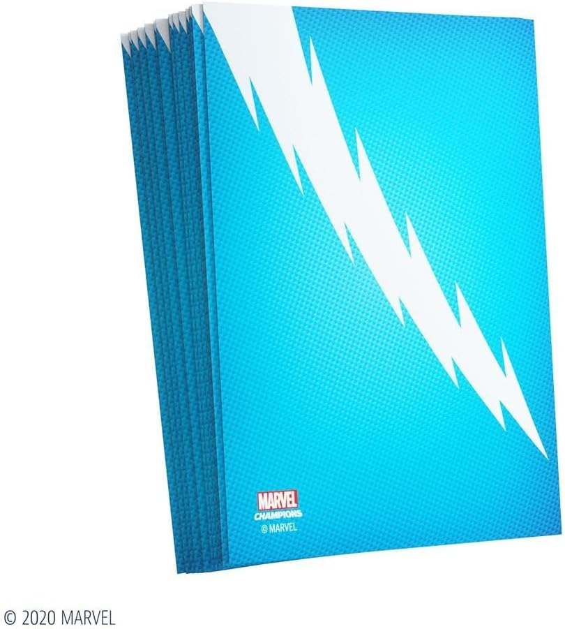 Gamegenic Asmodee North America Gamegenic Quicksilver Marvel Champions Art Sleeves image number 5