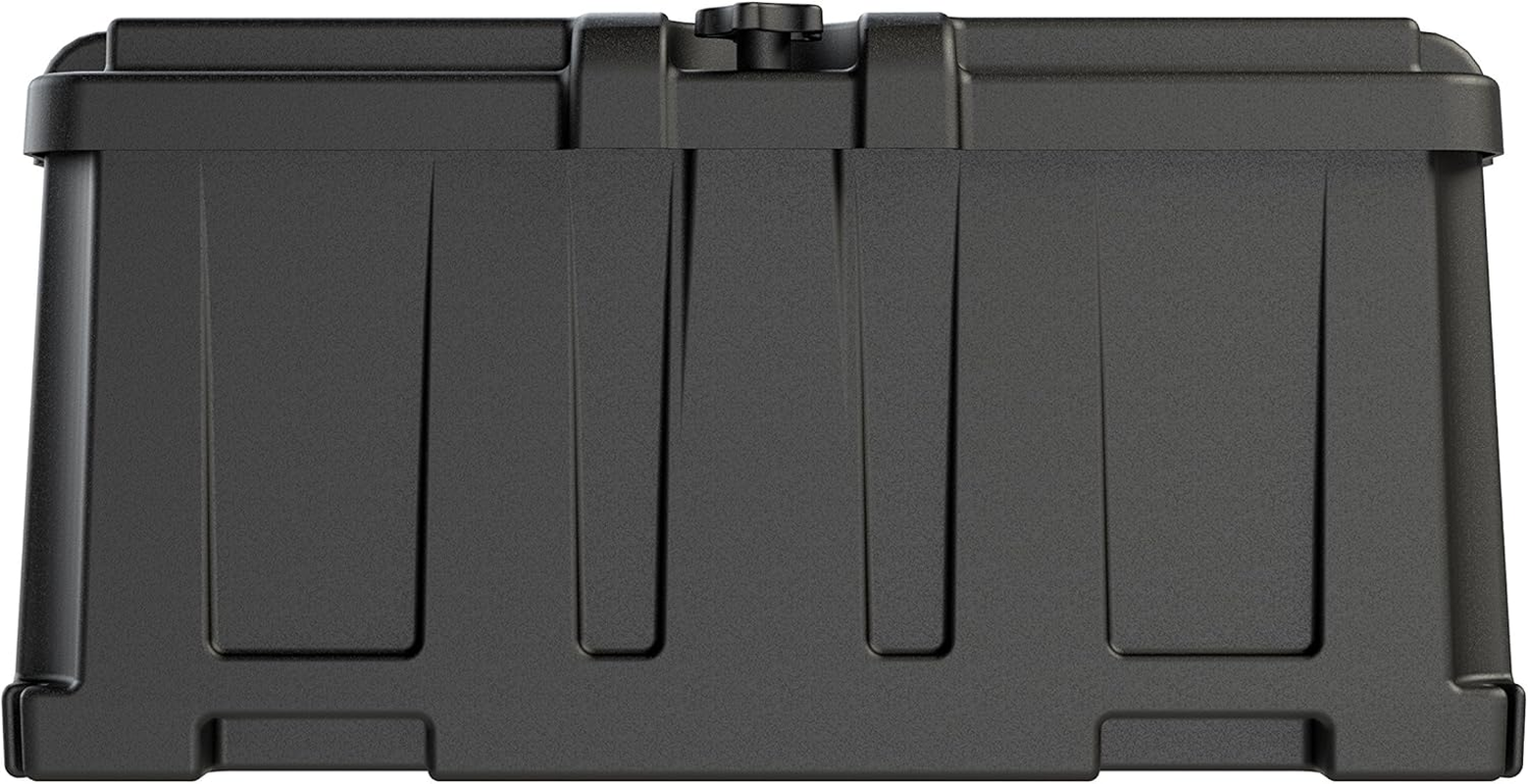 NOCO HM485 NOCO HM485 Dual 8D Commercial Grade Battery Box for Automotive, Marine and RV Batteries, Black image number 2