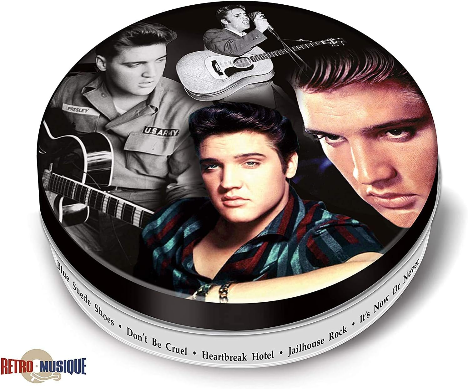 Coasters: Elvis-Elvis 8 Piece Coaster Set with Metal Tin