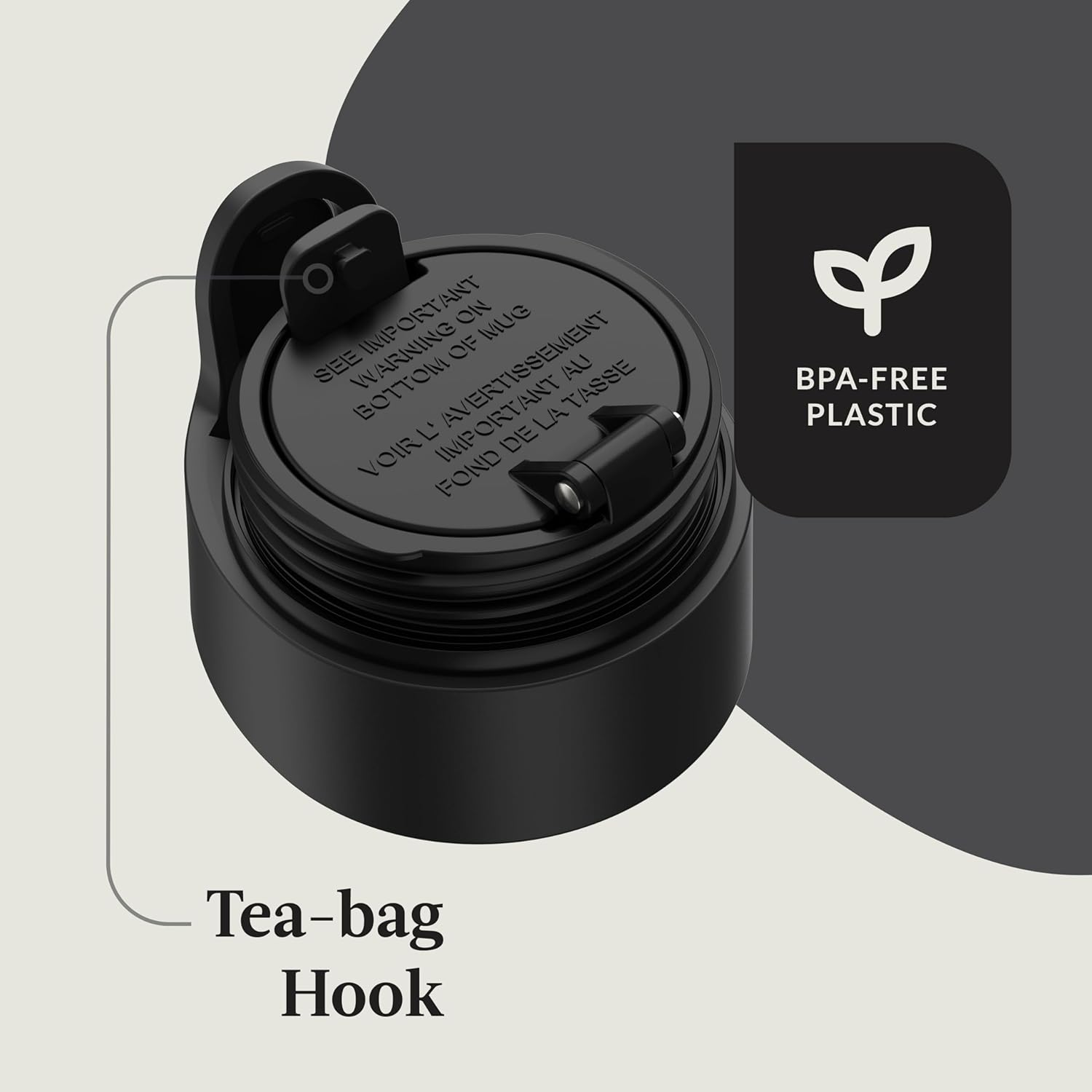 Contigo&reg; AUTOSEAL&reg; West Loop Vacuum-Insulated Stainless Steel Travel Mug with Easy-Clean Lid, 24 Oz, Crystal Sake image number 6