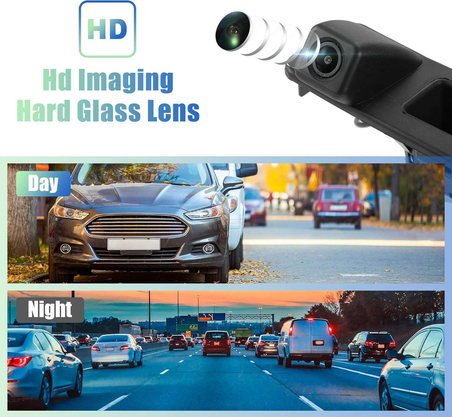 X AUTOHAUX 1 Set Rear View Back up Camera Rear Park Assist Reverse Camera for BMW 3Er F30 5Er F10 F11 F25 for BMW 320Li/530I/328I/535Li/520Li Plastic image number 3