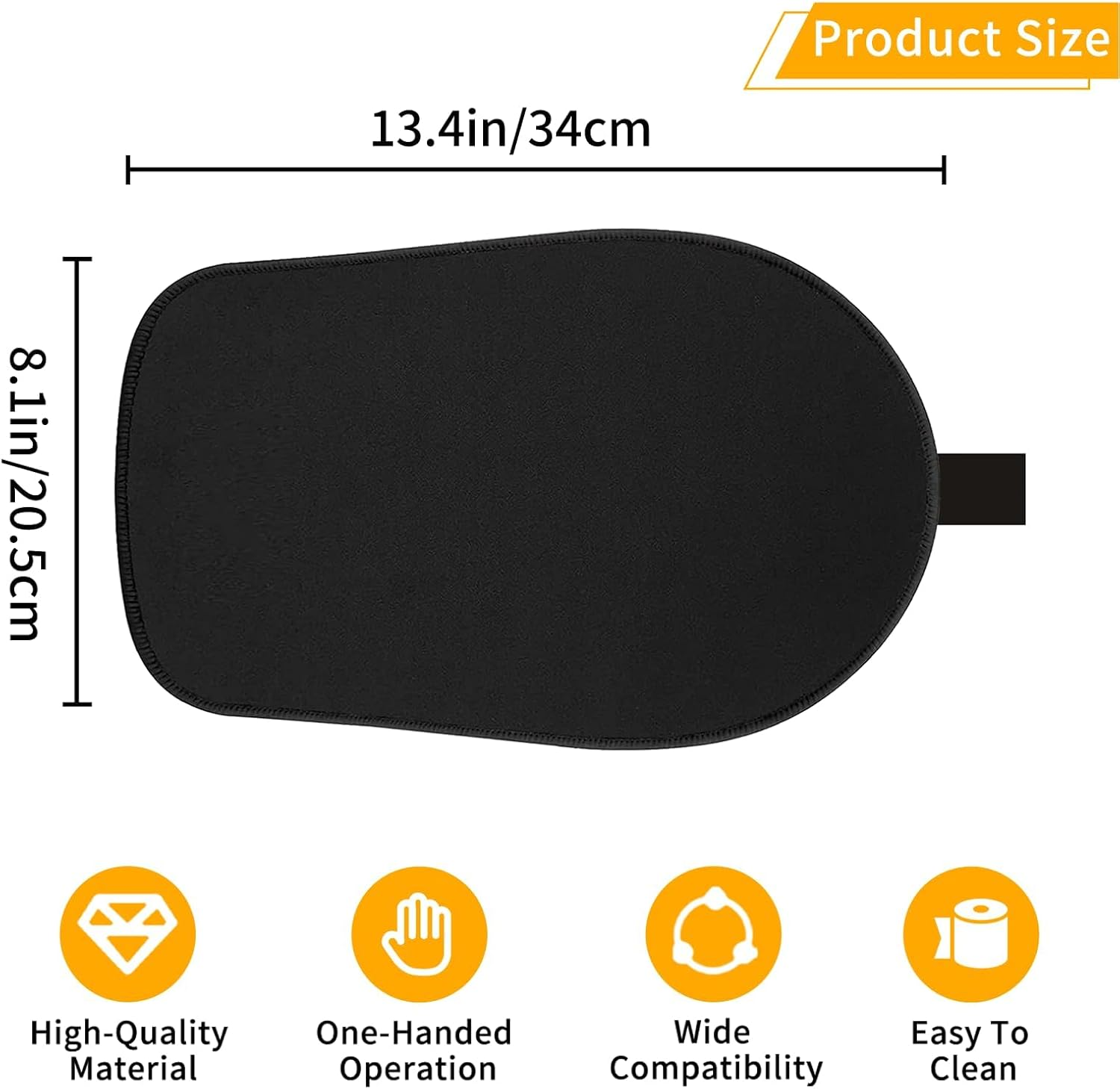 Mixer Sliding Mat Compatible with Kitchenaid 4.5 & 5 Quart Stand Mixer, Slider Mat Compatible with 4.5 & 5Qt Kitchenaid Mixer Accessories image number 1