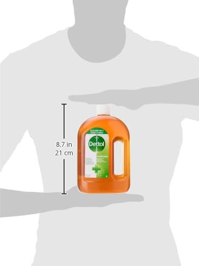 Dettol Antibacterial Household Grade Disinfectant 2L (Pack of 2)