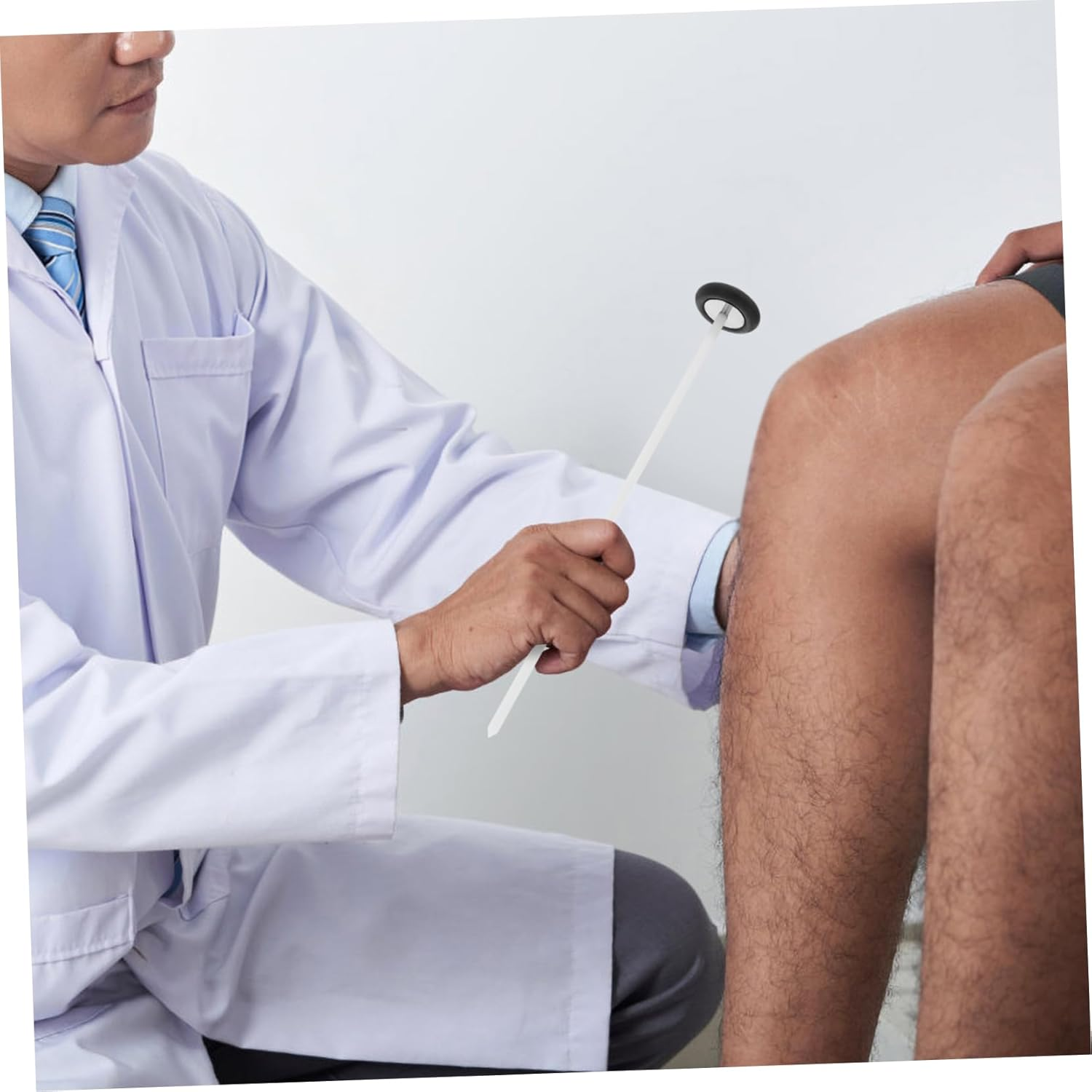 Buck Neuro Hammer Multi-Tool Diagnostic Hammer Lightweight Plastic Mallet for Reflex Testing Portable Neurological Examination Tool image number 4