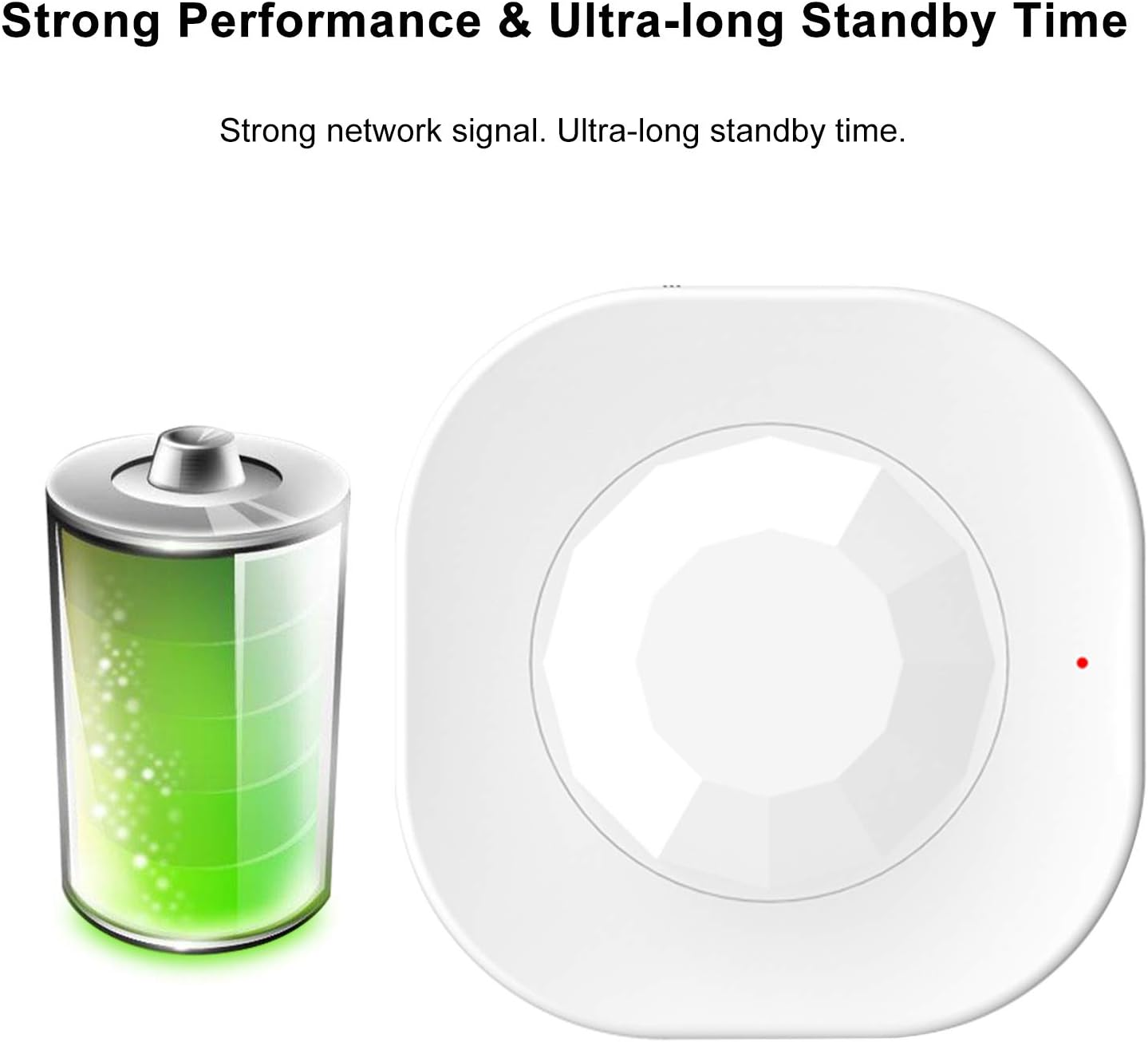 Wifi Motion Sensor,Wifi PIR Motion Sensor Wireless Passive Infrared Detector Security Burglar Alarm Sensor Tuya Smart APP Control Smart Home image number 4