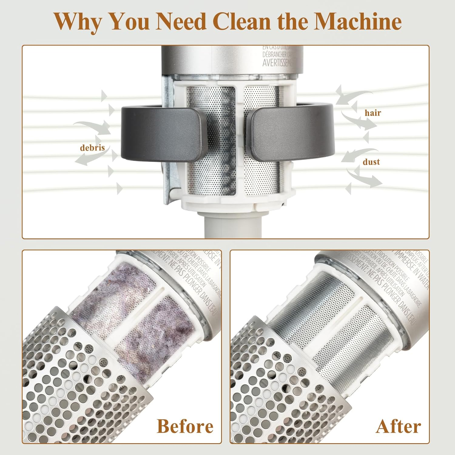 Filter Cleaning Brush Replacement for SK image number 6