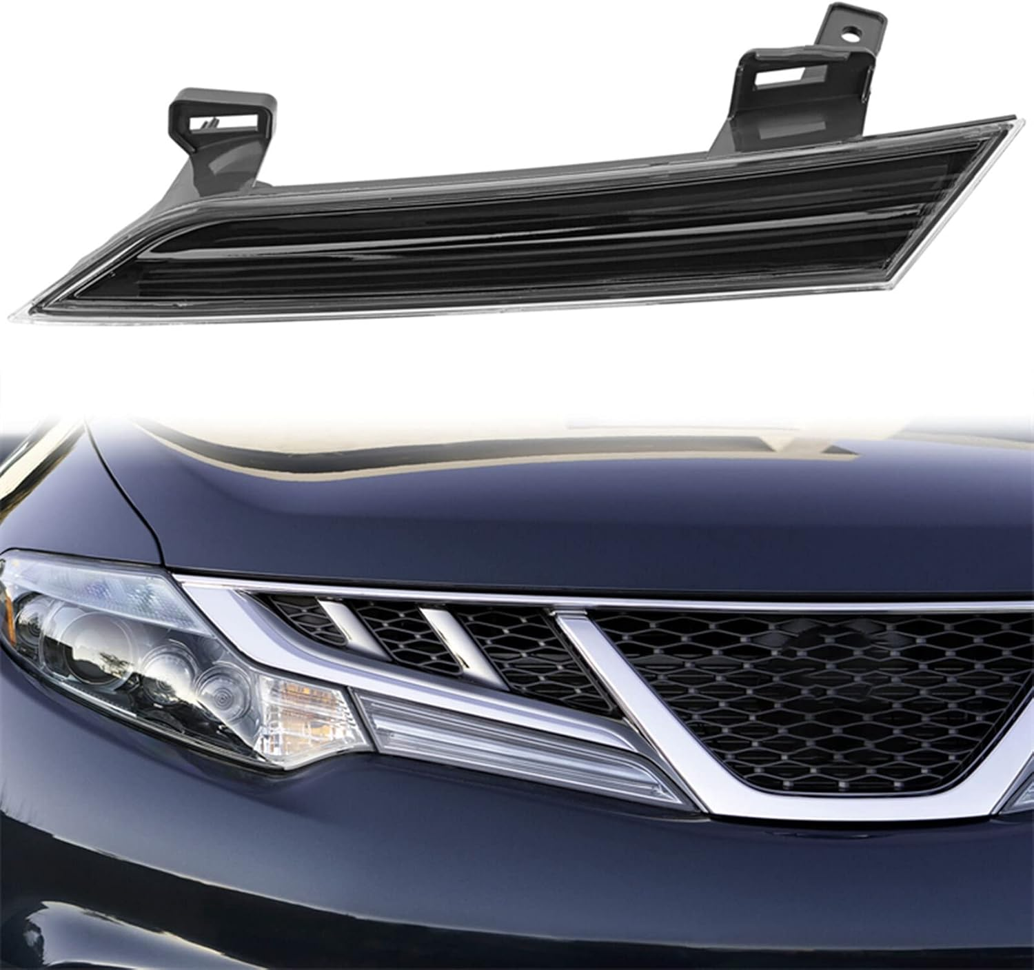 2Piece 26063-1AA0B 26013-1AA0B Car Headlight Reflector Panel Auto Exterior Light Reflector For- 2009-2014 image number 3