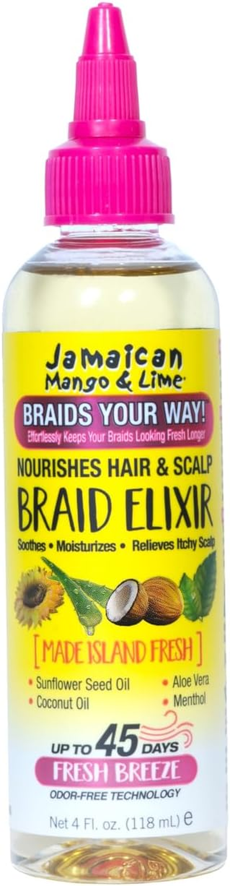 Jamaican Mango and Lime Braids Your Way Quick and Easy Braid Takedown Cream 237 Ml image number 1