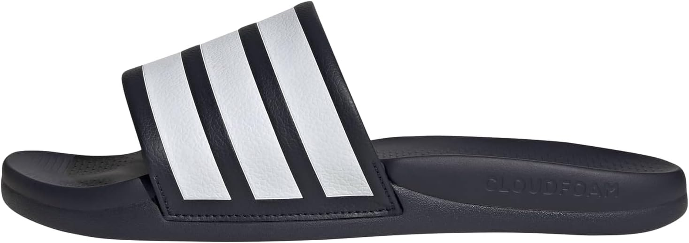 Adidas Adilette Comfort 2.0 Adult'S Slides, Legend Ink/Ftwr White/Legend Ink, 7 US image number 3
