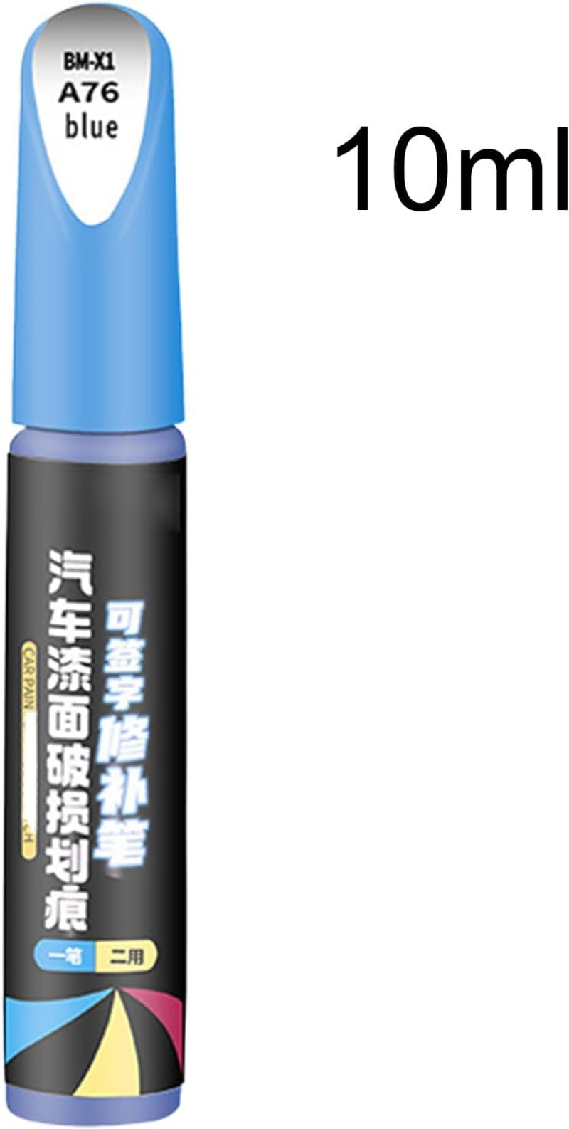 2PCS Auto Paint Repair Pen,Scratch Removal Pen for Car - Portable Vehicle Paint Maintenance Tool for RV Truck, Automotive Scratch Remover(Lake Blue) - Dark Gray image number 2