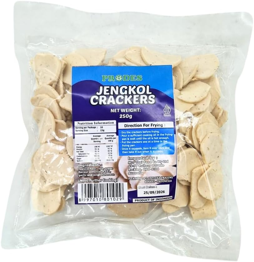 Prodes Jengkol Crackers 250G image number 1