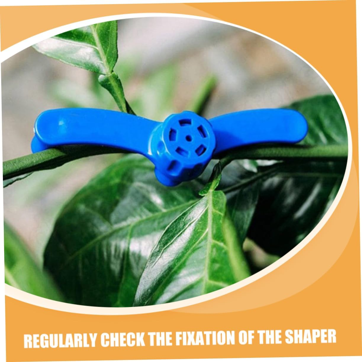 Parliky 6Pcs Fruit Tree Bender Clips Strong Plant Branches Clips for Gardening Tree Supports Reusable Plant Bending Clamp image number 5