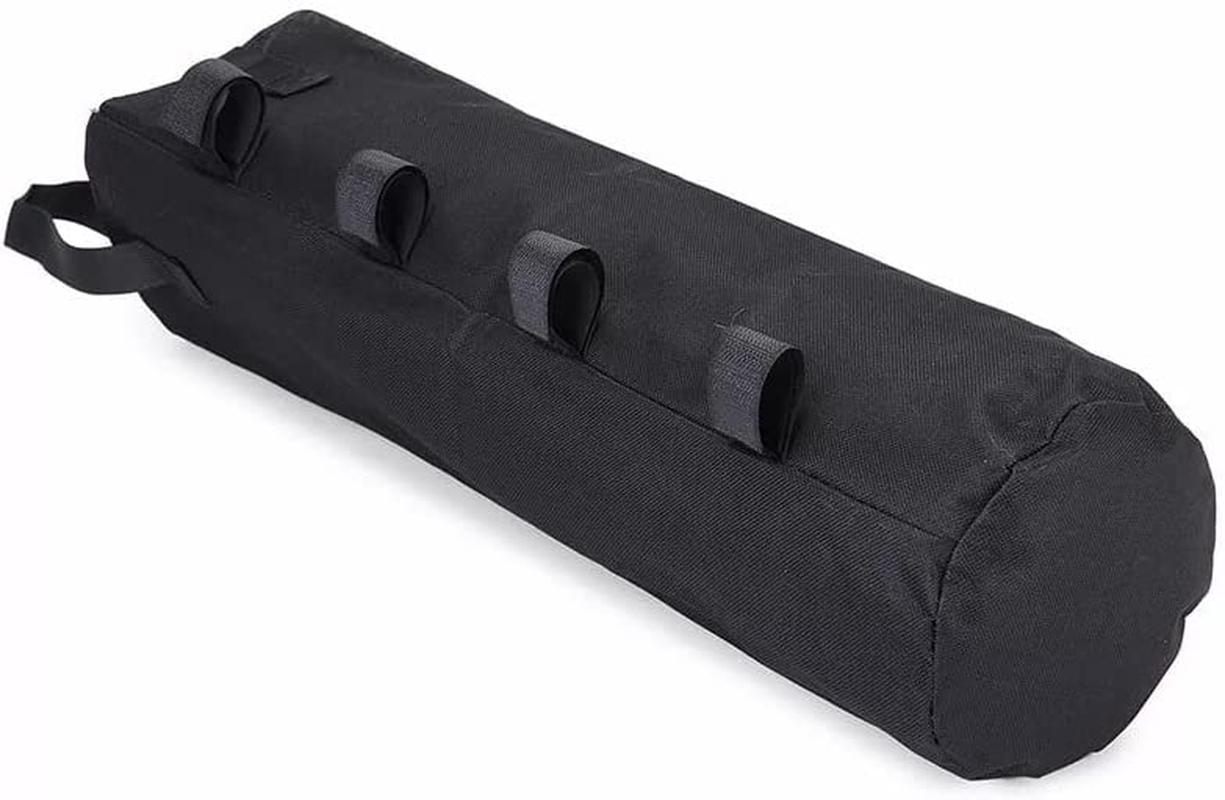 4 Pcs 112 LBS Extra Large Pop up Gazebo Weights Sand Bags for Ez Pop up Canopy Tent Outdoor Instant Canopies,Sand Bags without Sand, Black image number 2