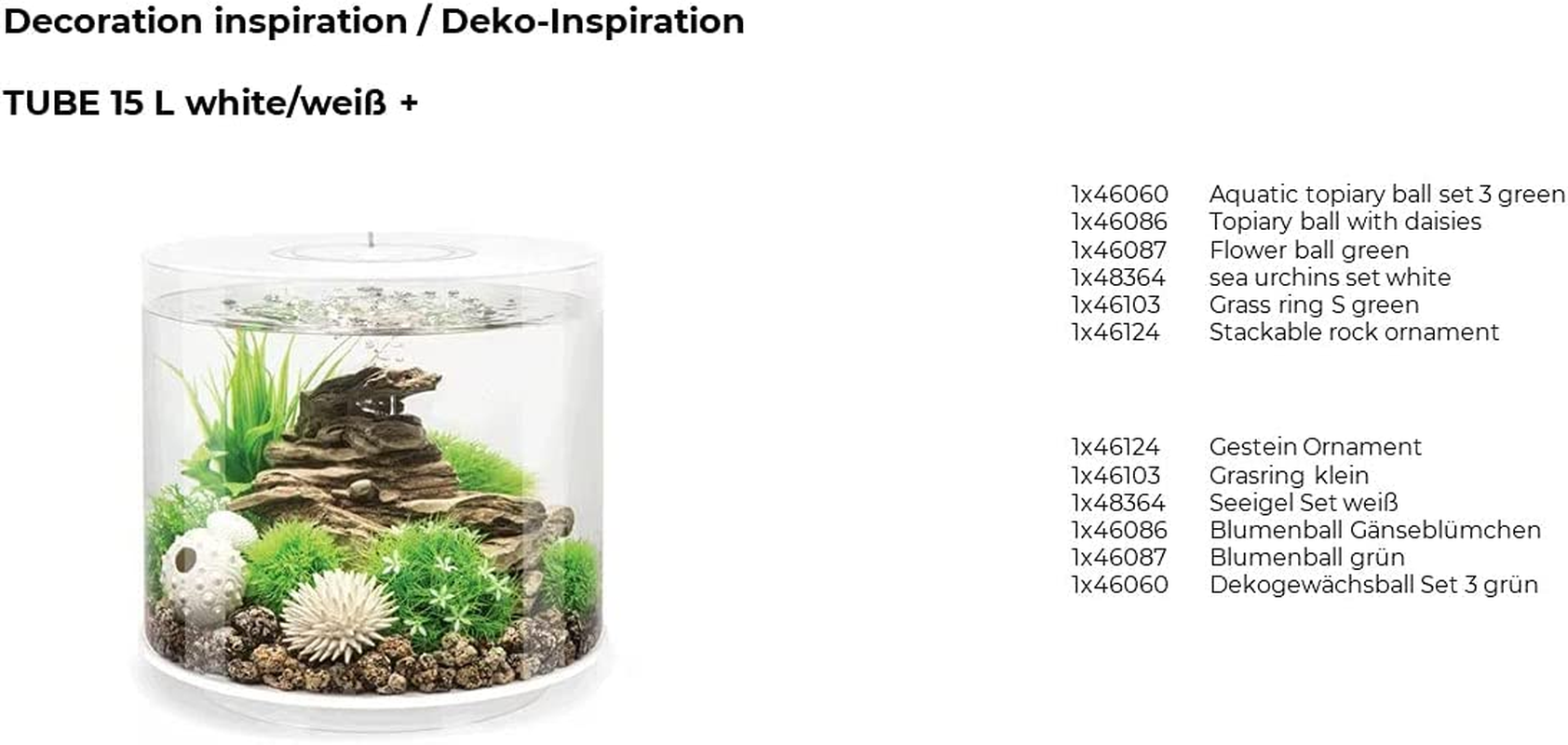 Biorb 46124 Rock Ornament - Artificial Stone Ornament for Furnishing | Stylish Decoration for Saltwater Aquariums and Freshwater Aquariums image number 1