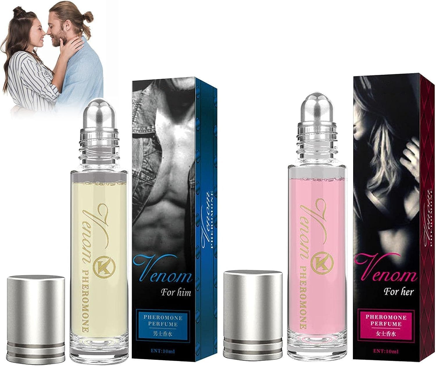 Perfume Pheromones for Men - Natural Essential Oil Pheromone Fragrance Roll-On | Sexy Roller Pheromone Fragrance Unisex for Men and Women, image number 6