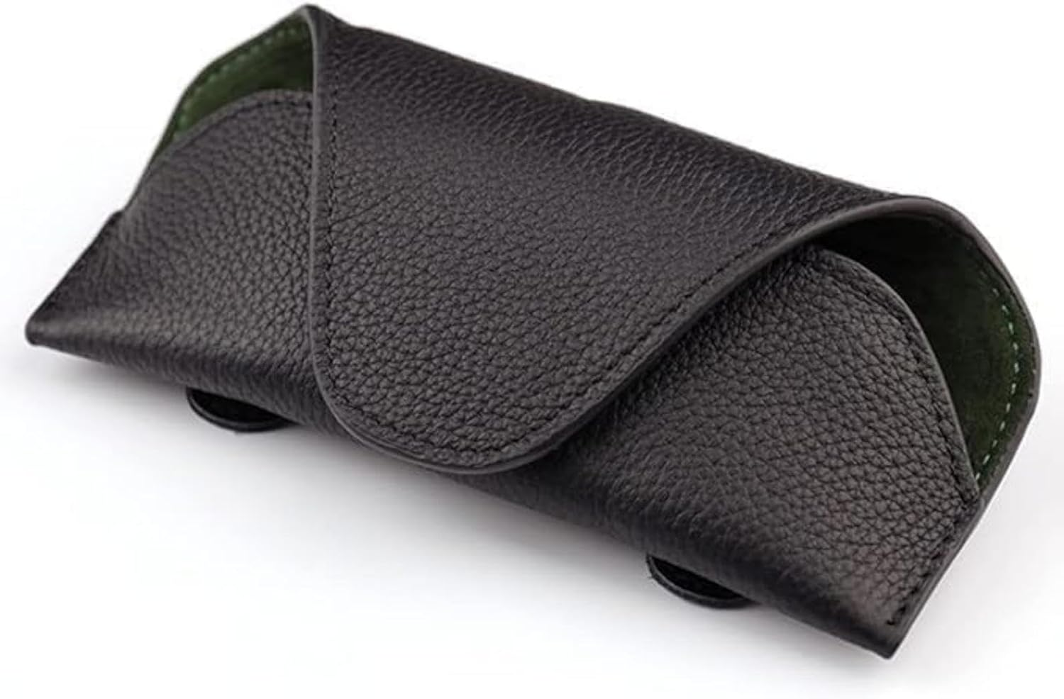 Sunglass Holder for Car Visor,Soft Leather Glasses Case Car Sunglass Holder Clip,Universal Car Interior Accessories Visor Sunglasses Holder Clip for Car Truck SUV image number 2