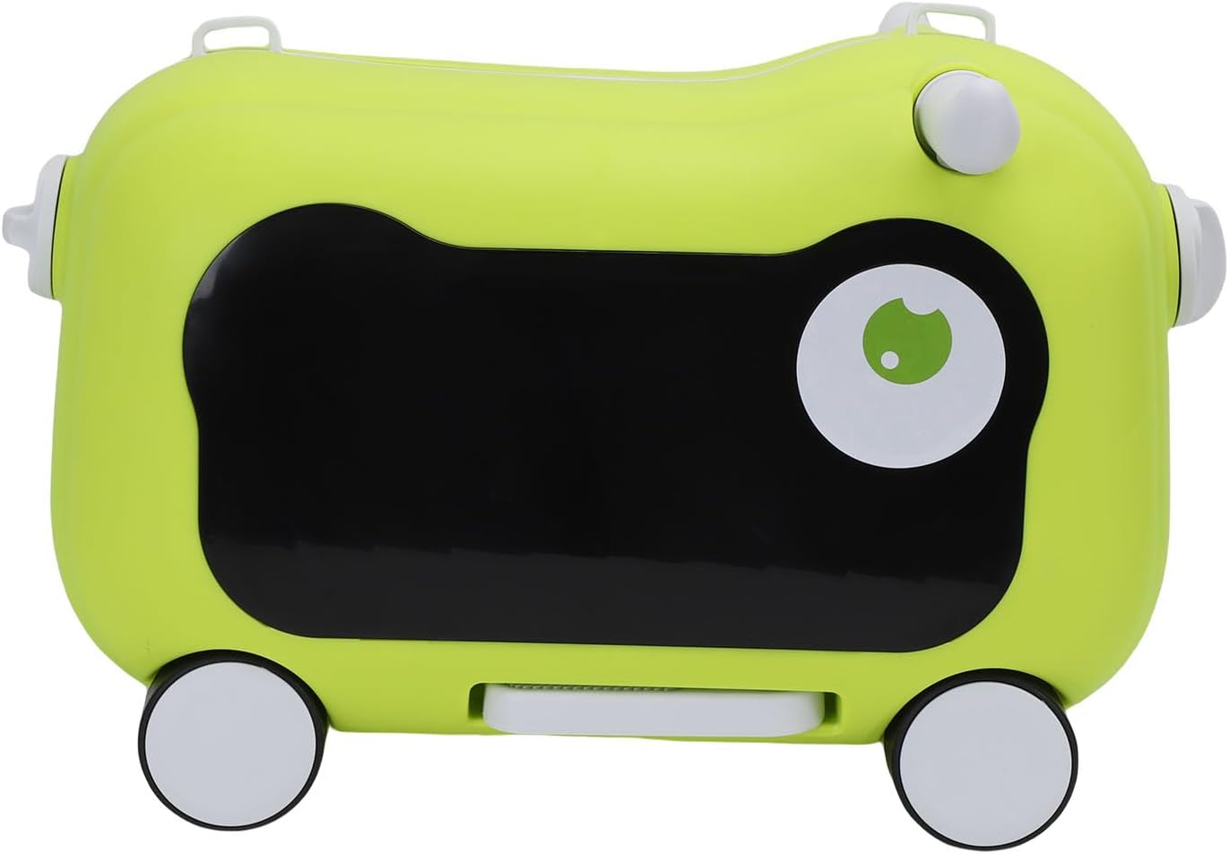 Depisuta Ride on Suitcase Kids Luggage with Gliding Scooter &, Portable Large Capacity Airline Approved Carry on Suitcase with Retractable Shoulder Strap for Family Trips (Lake Blue)