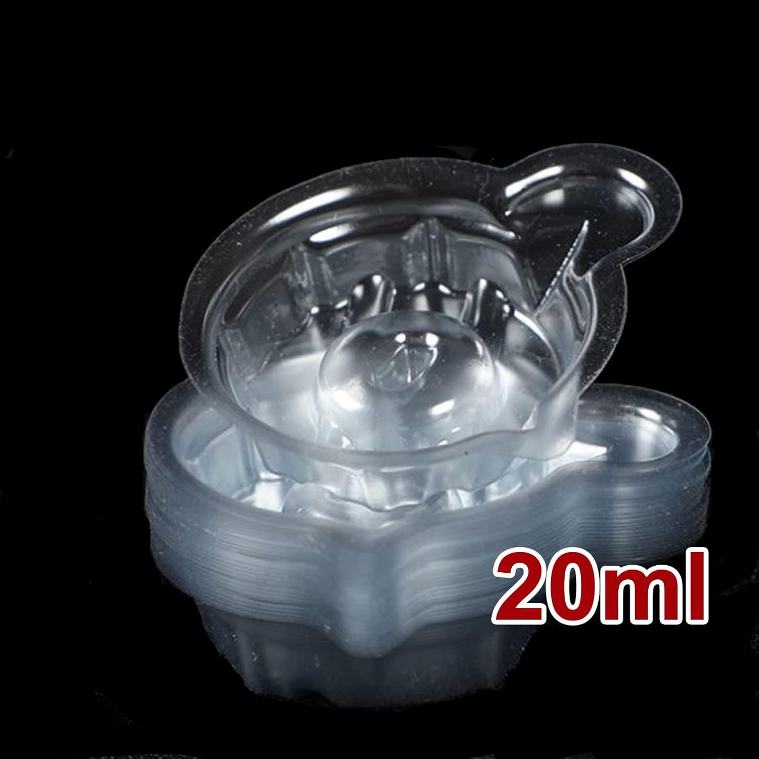 Urine Collection Test Cups, 20 Ml 300 Pcs, Pregnancy Ovulation Plastic Collect Self-Test Predictors Container Medical Ph Tests Strips OPK HPT Specimen Optimum Sensitivity Laboratory Home Cup image number 3