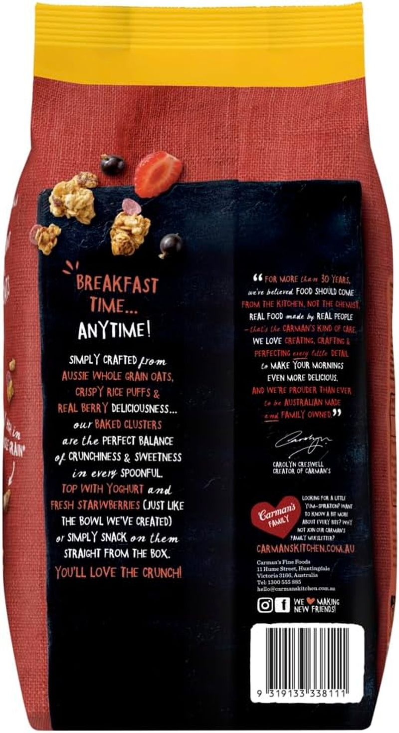 Carman'S Berry Crunch Clusters 800G image number 1