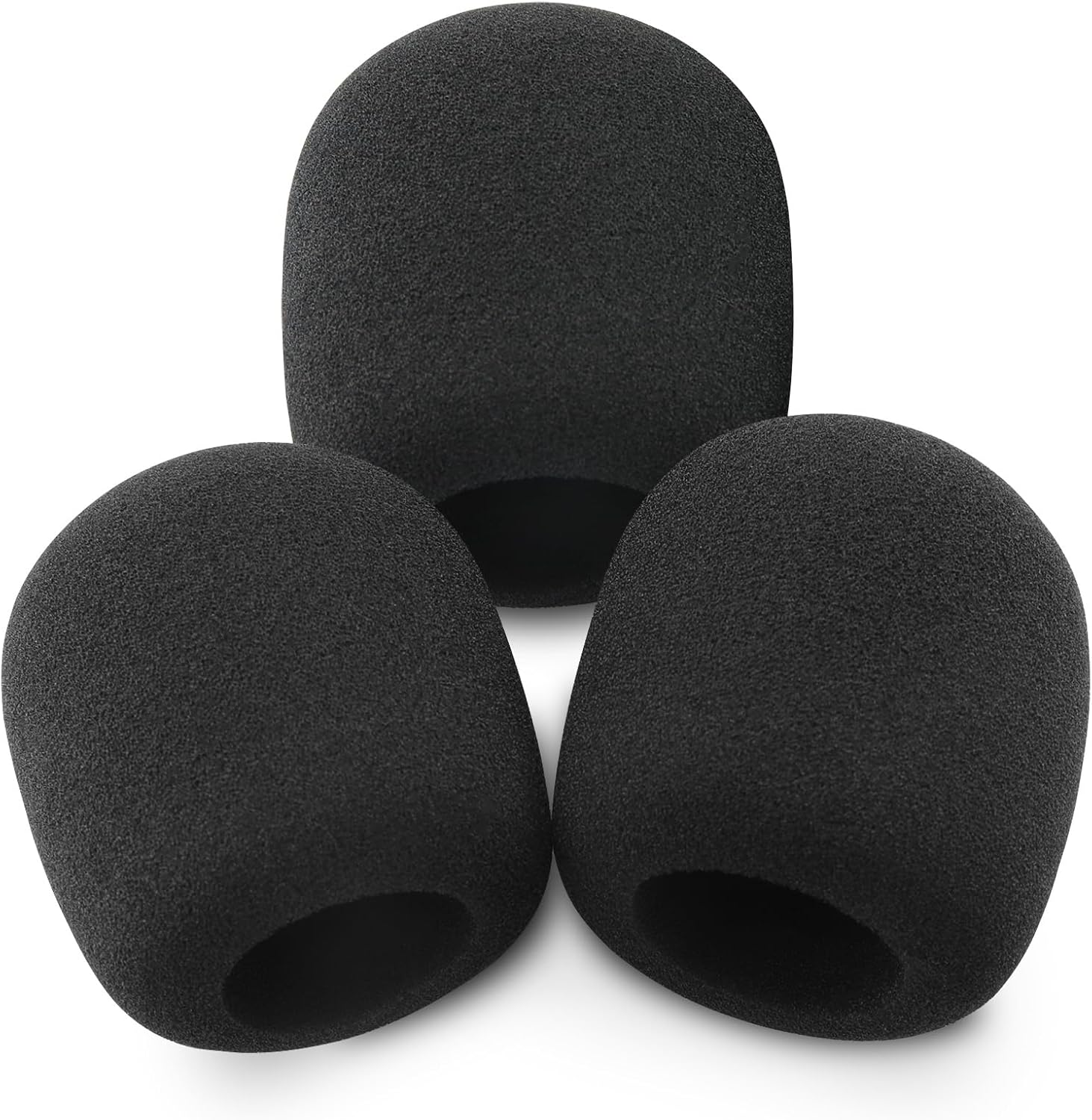 LEFXMOPHY for Sennheiser E835 Windscreen, Pop Filter for E965 E835S E 835 E935 E935 E945 E945 E 945 E845-S E845 E845 Microphone Replacement 3-Pack Mic Foam Cover Asseccories image number 3