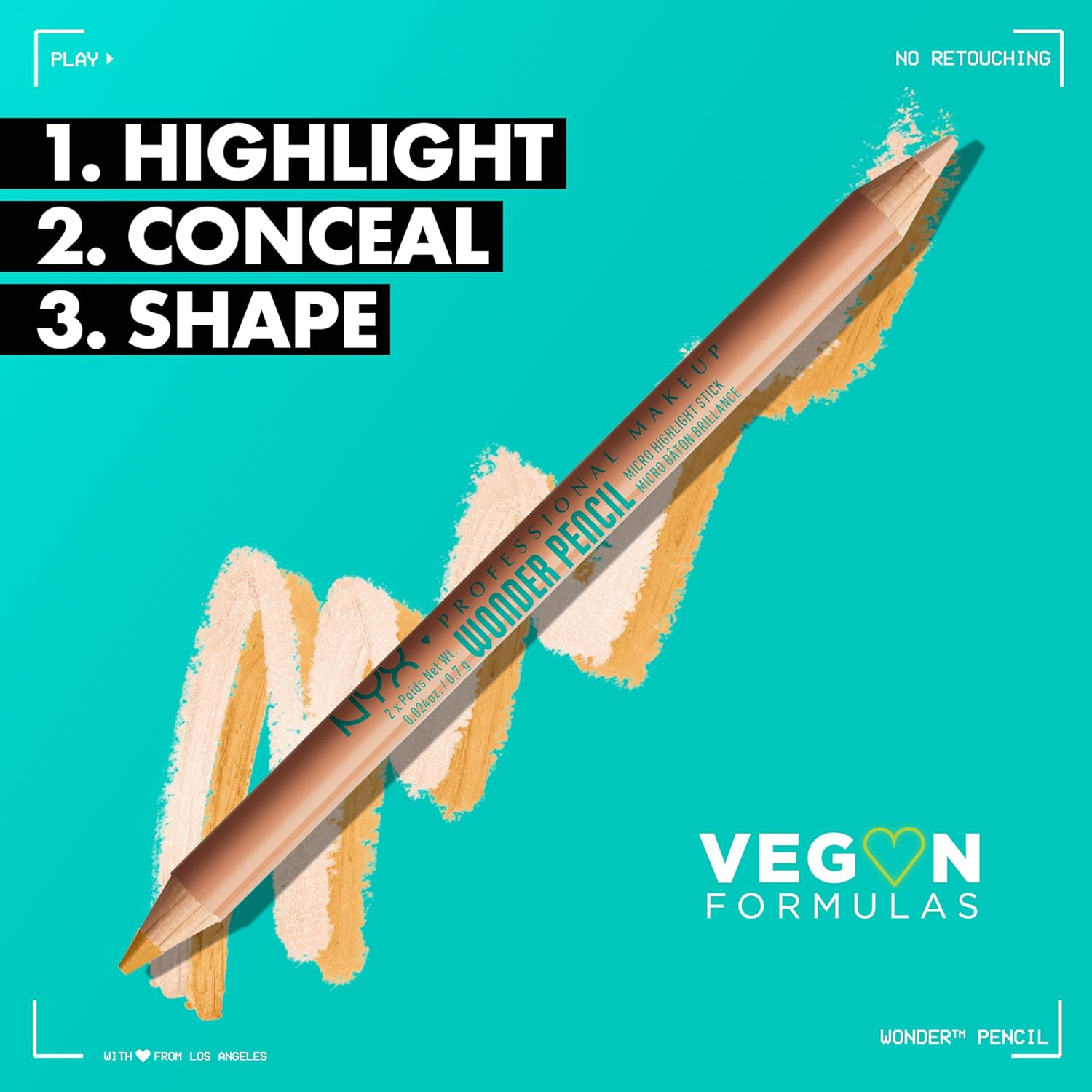 NYX Professional Makeup Wonder Pencil - Medium image number 1