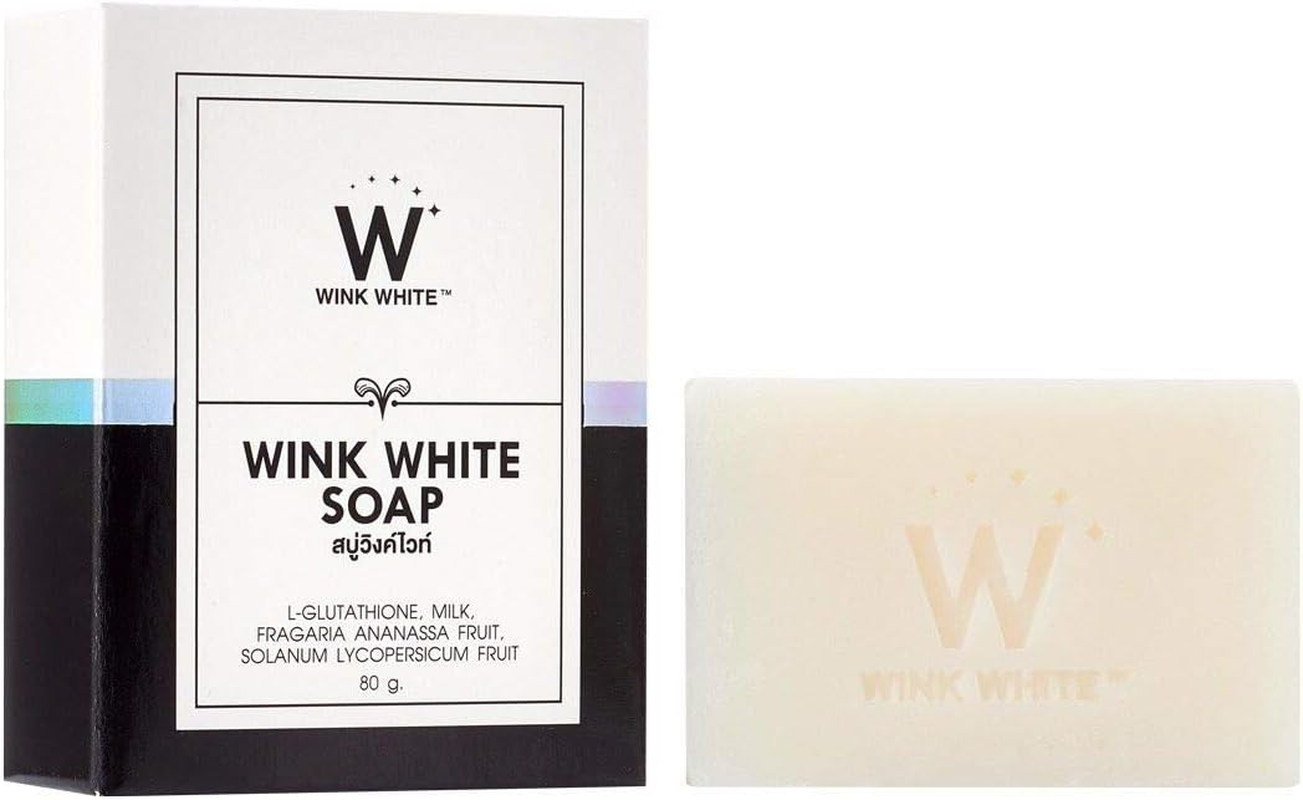 X3 Boxes Wink White Soap 80G White Strawberry image number 2