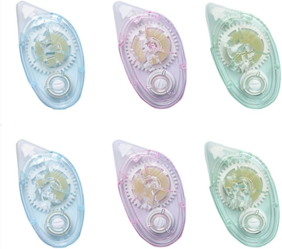 6 Pcs Scrapbook Tape, Double Sided Adhesive Tape for Scrapbooking Supplies, Craft, Photo, Album, Cards, Gift Wrapping (10M X 8Mm) image number 4